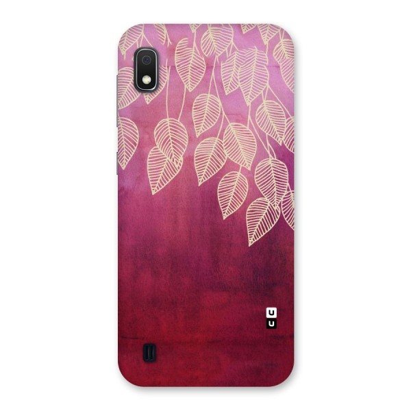Leafy Outline Back Case for Galaxy A10