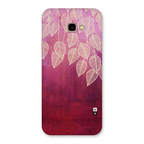 Leafy Outline Back Case for Galaxy J4 Plus
