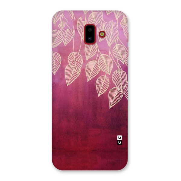 Leafy Outline Back Case for Galaxy J6 Plus