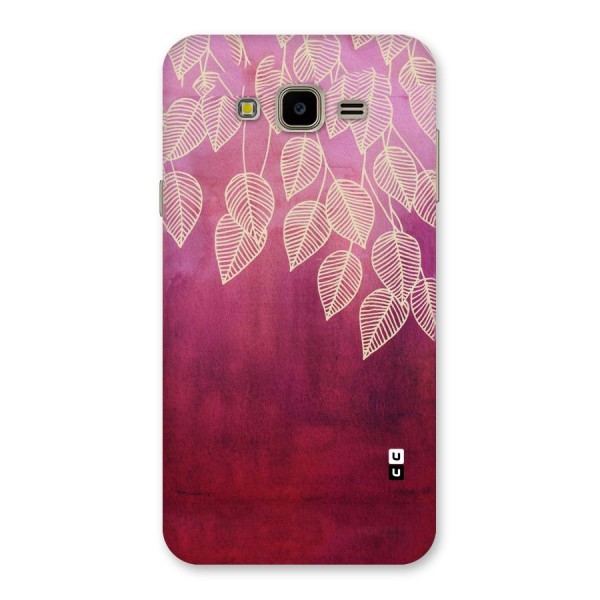 Leafy Outline Back Case for Galaxy J7 Nxt