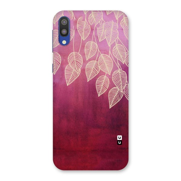 Leafy Outline Back Case for Galaxy M10