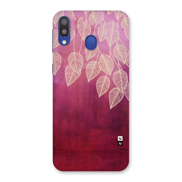 Leafy Outline Back Case for Galaxy M20