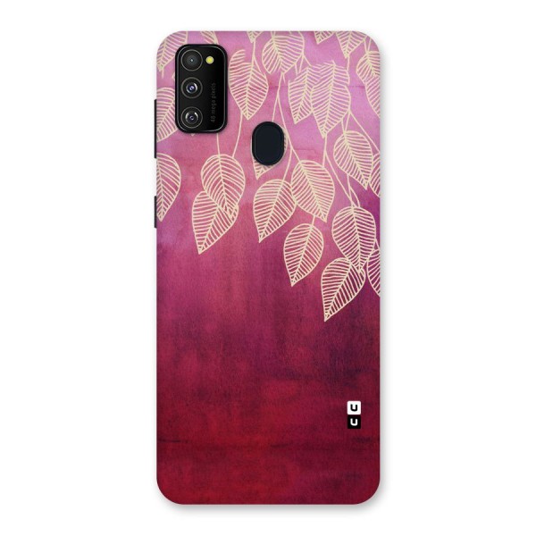Leafy Outline Back Case for Galaxy M21