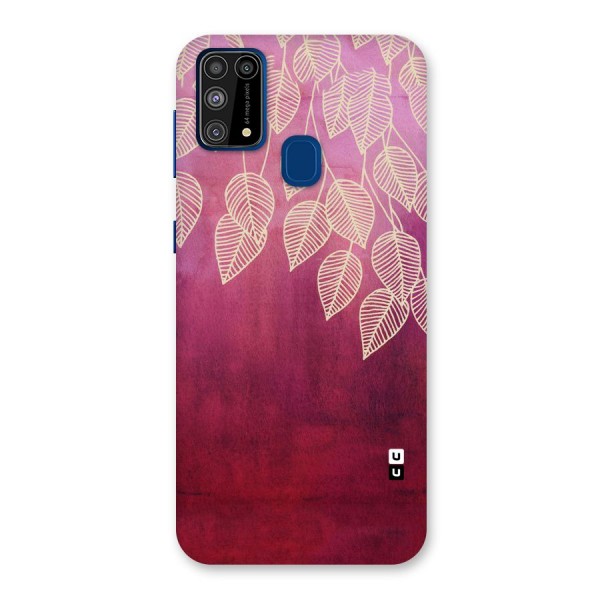 Leafy Outline Back Case for Galaxy M31