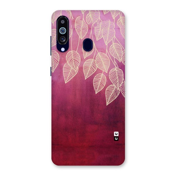 Leafy Outline Back Case for Galaxy M40
