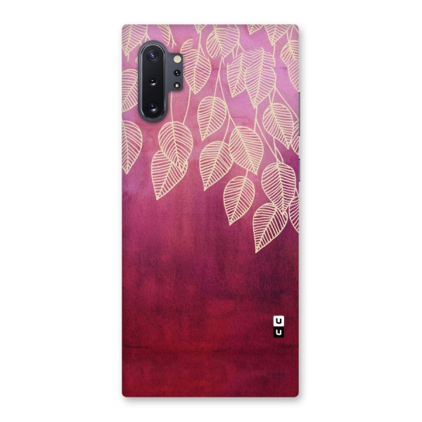 Leafy Outline Back Case for Galaxy Note 10 Plus