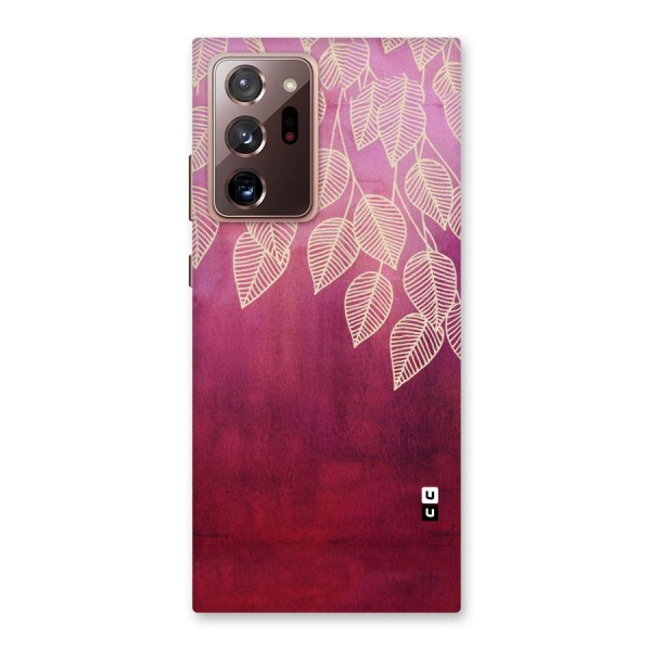 Leafy Outline Back Case for Galaxy Note 20 Ultra