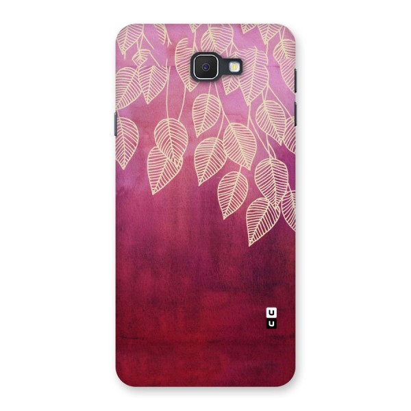 Leafy Outline Back Case for Galaxy On7 2016