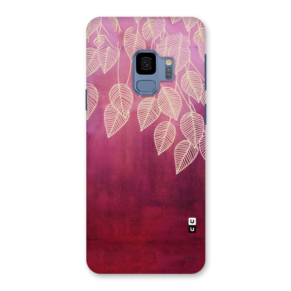 Leafy Outline Back Case for Galaxy S9