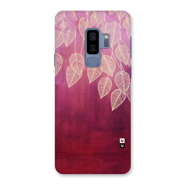 Leafy Outline Back Case for Galaxy S9 Plus
