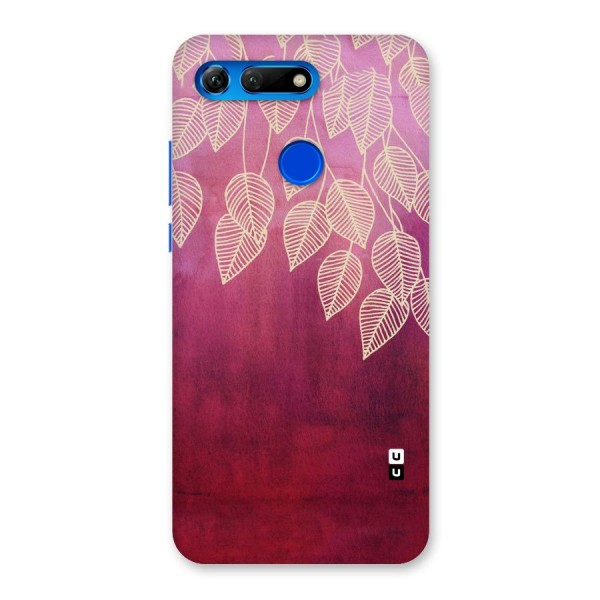 Leafy Outline Back Case for Honor View 20