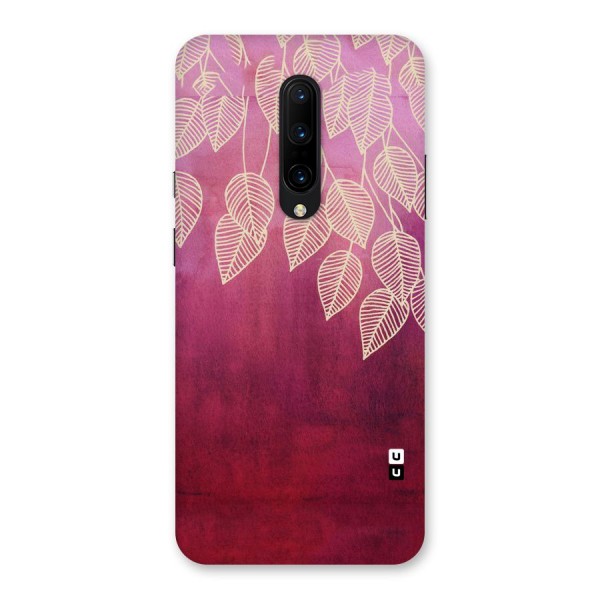 Leafy Outline Back Case for OnePlus 7 Pro