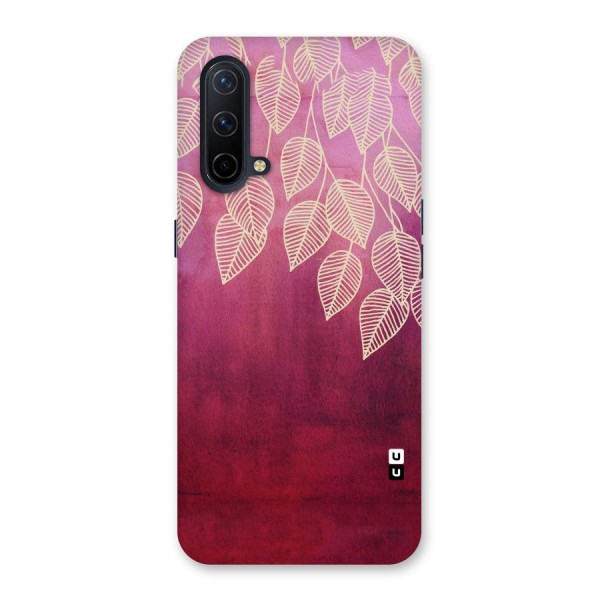Leafy Outline Back Case for OnePlus Nord CE 5G