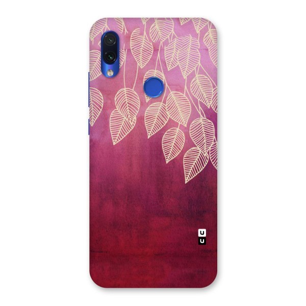 Leafy Outline Back Case for Redmi Note 7