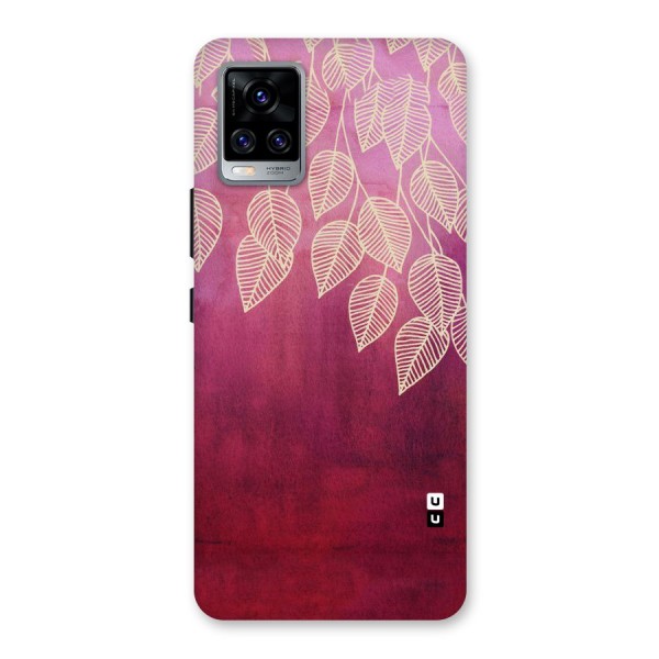 Leafy Outline Back Case for Vivo V20 Pro