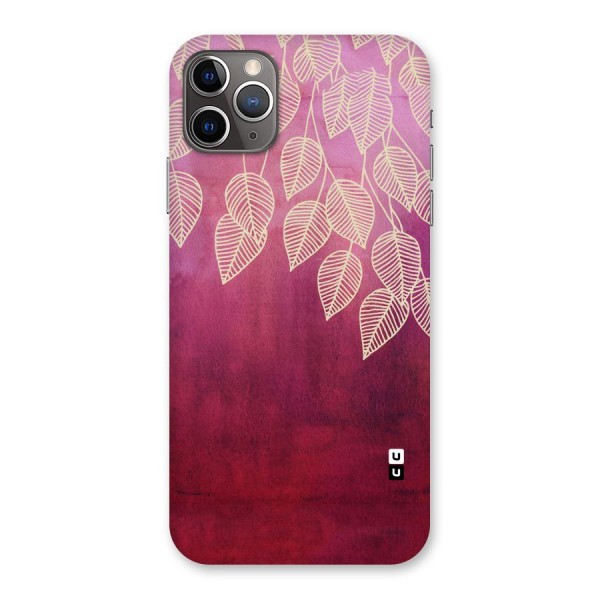 Leafy Outline Back Case for iPhone 11 Pro Max
