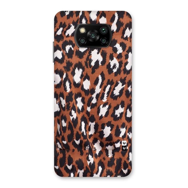 Leapord Design Back Case for Poco X3