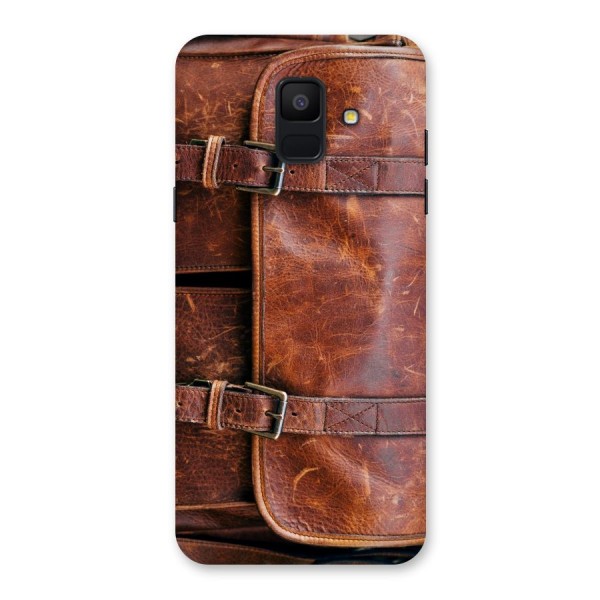 Bag Design (Printed) Back Case for Galaxy A6 (2018)