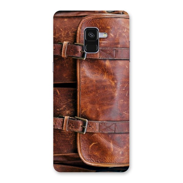 Bag Design (Printed) Back Case for Galaxy A8 Plus