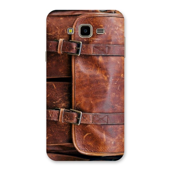 Bag Design (Printed) Back Case for Galaxy J7 Nxt