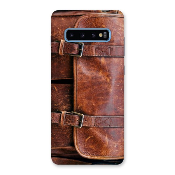 Bag Design (Printed) Back Case for Galaxy S10 Plus