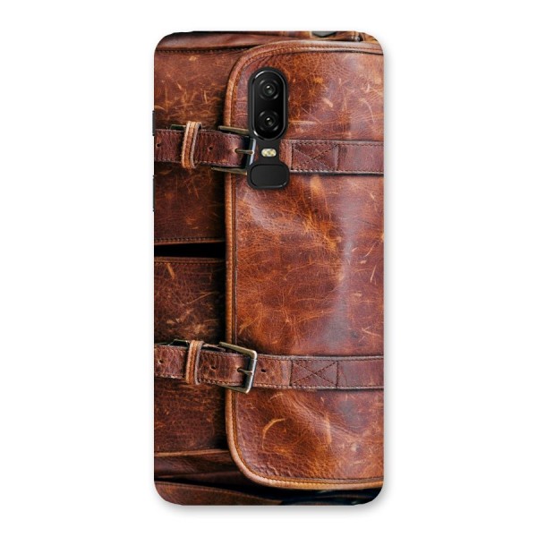 Bag Design (Printed) Back Case for OnePlus 6