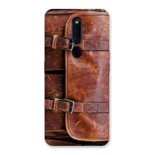 Bag Design (Printed) Back Case for Oppo F11 Pro