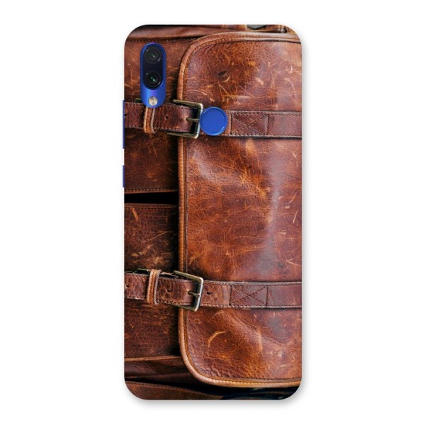 Bag Design (Printed) Back Case for Redmi Note 7