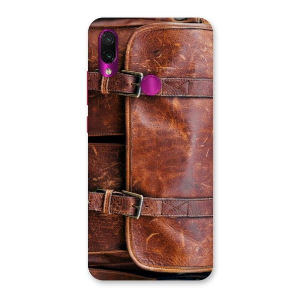 Bag Design (Printed) Back Case for Redmi Note 7 Pro