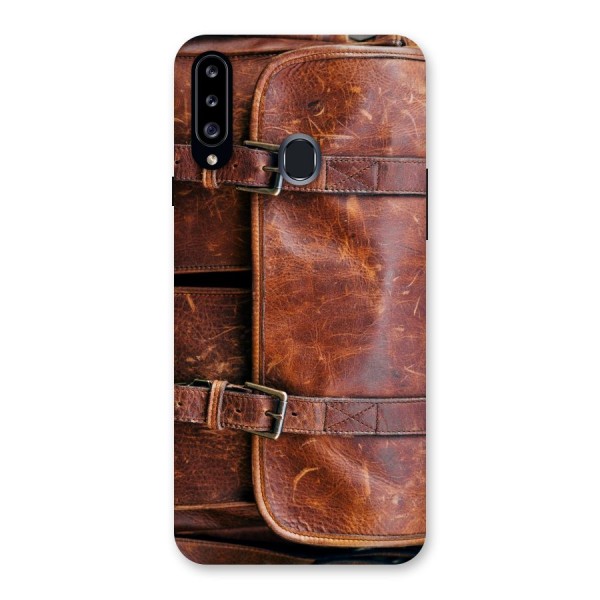Bag Design (Printed) Back Case for Samsung Galaxy A20s