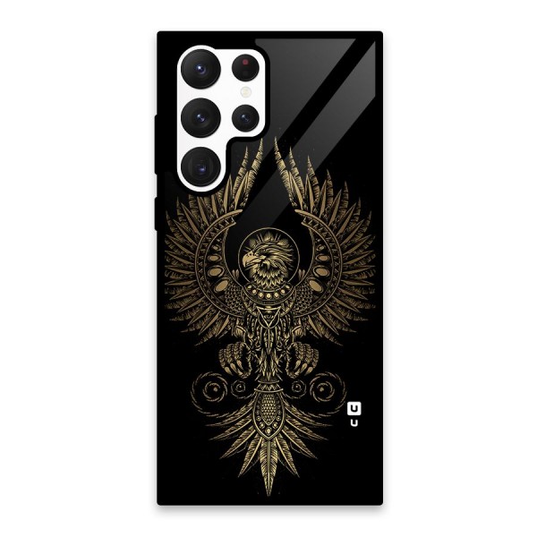 Legendary Phoenix Glass Back Case for Galaxy S22 Ultra 5G