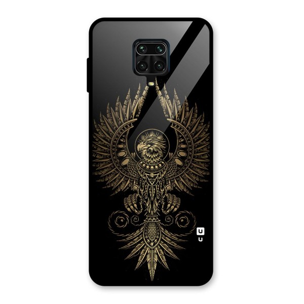 Legendary Phoenix Glass Back Case for Poco M2 Pro