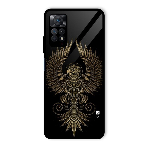 Legendary Phoenix Glass Back Case for Redmi Note 11 Pro Plus 5G