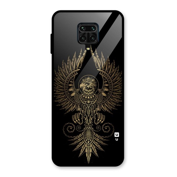 Legendary Phoenix Glass Back Case for Redmi Note 9 Pro