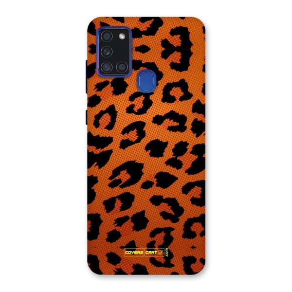 Leopard Back Case for Galaxy A21s