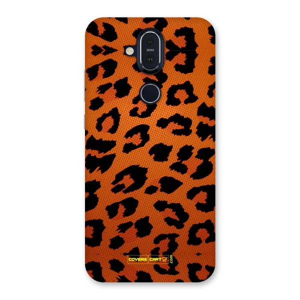 Leopard Back Case for Nokia 8.1