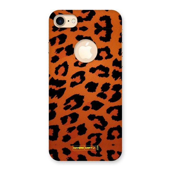 Leopard Back Case for iPhone 7 Logo Cut