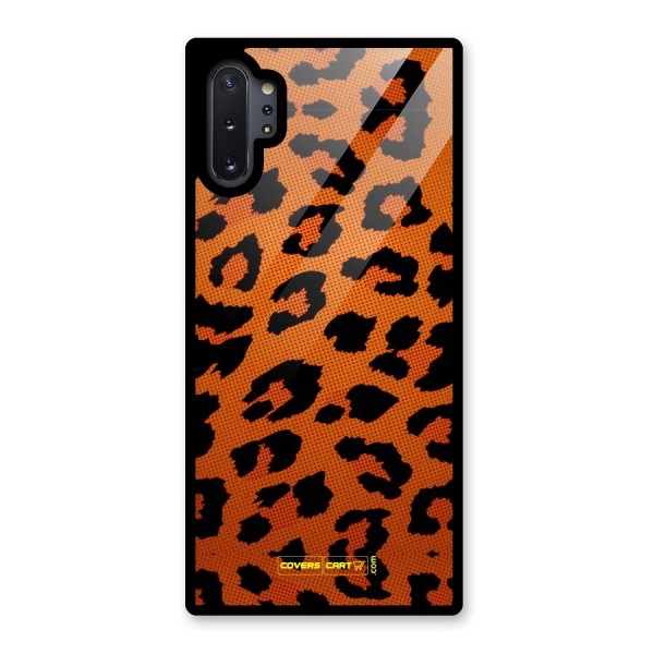 Leopard Glass Back Case for Galaxy Note 10 Plus