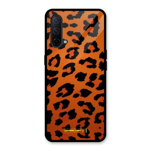 Leopard Glass Back Case for OnePlus Nord CE 5G