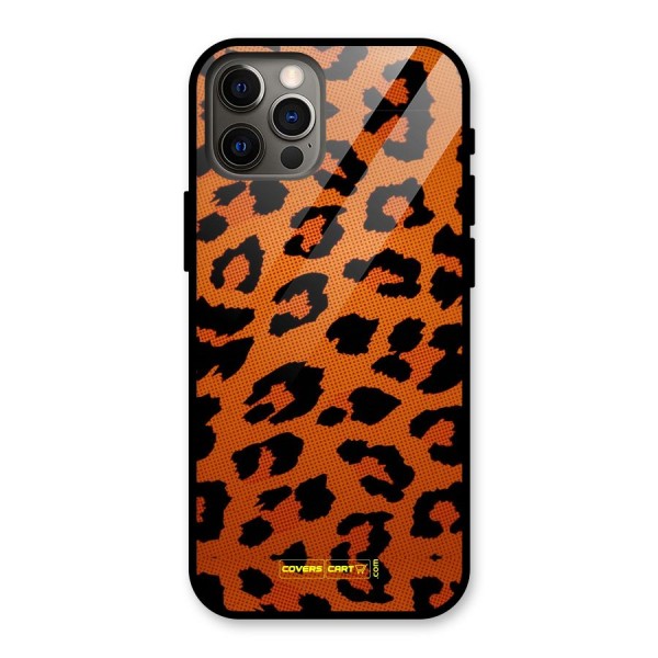 Leopard Glass Back Case for iPhone 12 Pro
