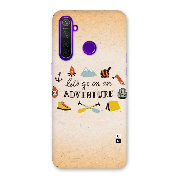 Lets Adventure Life Back Case for Realme 5 Pro