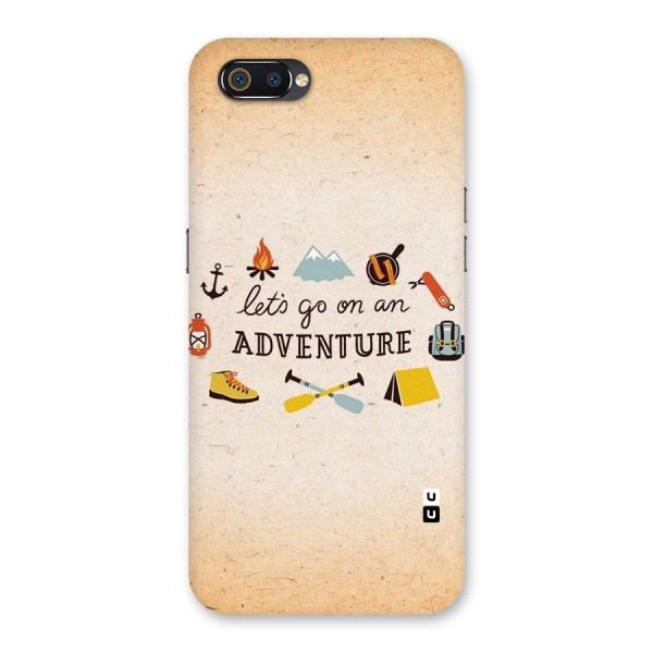 Lets Adventure Life Back Case for Realme C2