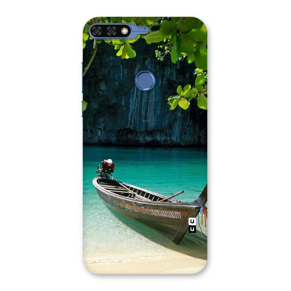 Lets Cross Over Back Case for Honor 7C