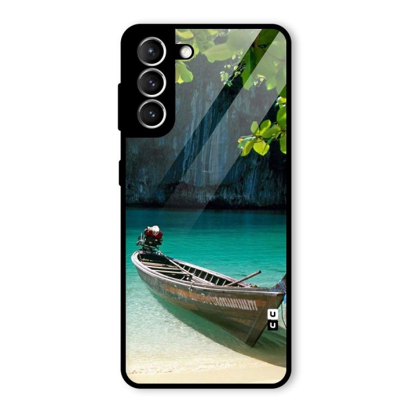 Lets Cross Over Glass Back Case for Galaxy S21 5G