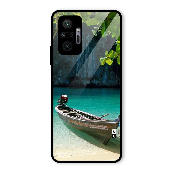 Lets Cross Over Glass Back Case for Redmi Note 10 Pro
