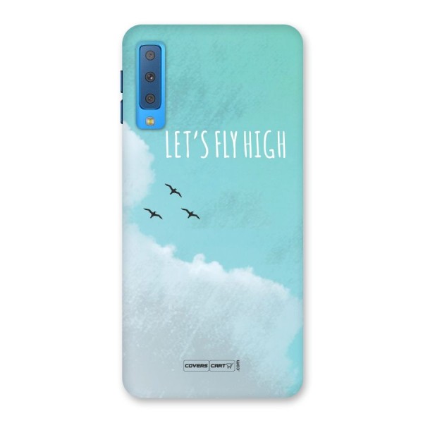 Lets Fly High Back Case for Galaxy A7 (2018)