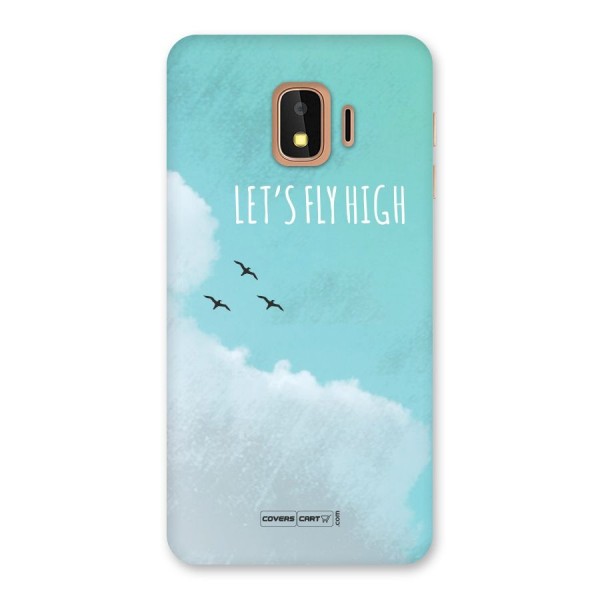 Lets Fly High Back Case for Galaxy J2 Core