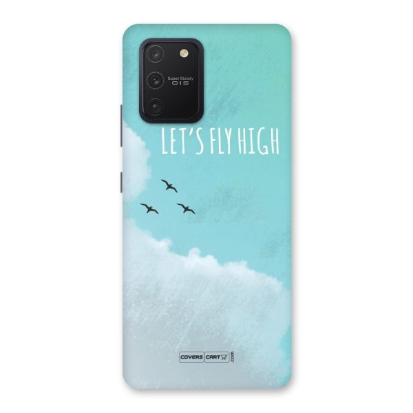 Lets Fly High Back Case for Galaxy S10 Lite