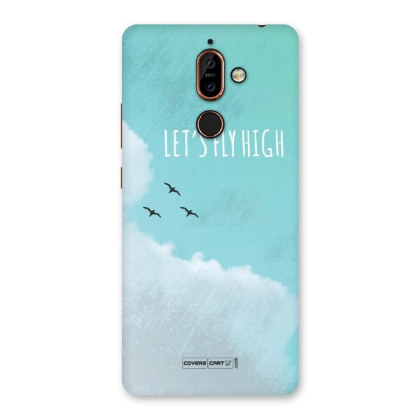 Lets Fly High Back Case for Nokia 7 Plus