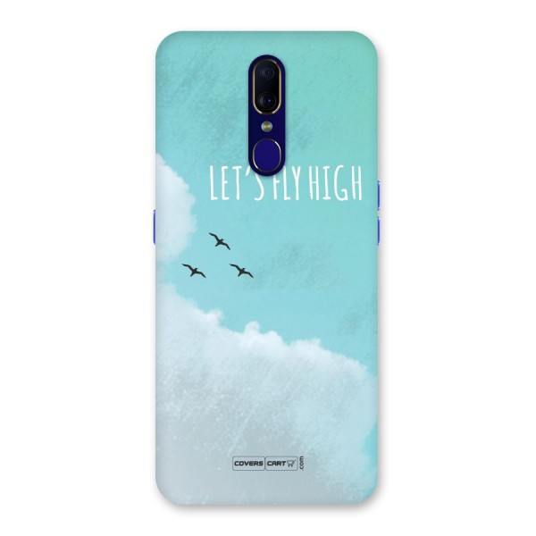 Lets Fly High Back Case for Oppo A9